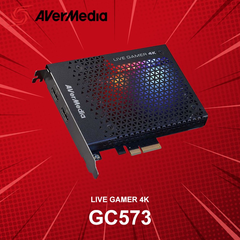 การ์ดแคปเจอร์ Avermedia รุ่น Live Gamer 4K - GC573 ประกันศูนย์ 2 ปี ...