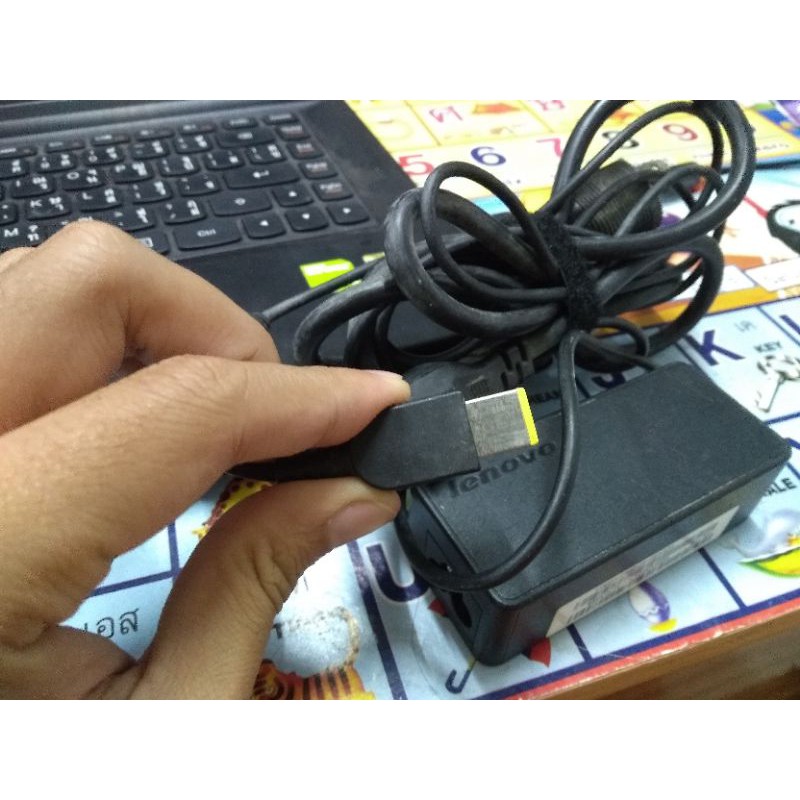 adapter-nb-lenovo-หัวเหลี่ยม-แท้-มือสอง