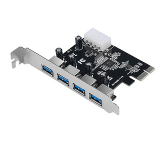 USB 3.0 Card 4port - PCI Express PciE SuperSpeed USB 3.0