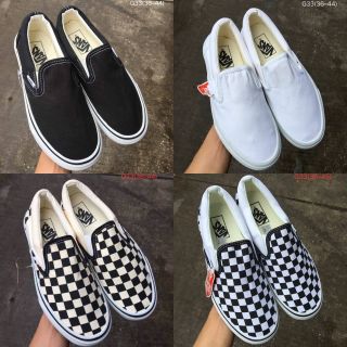 Vans Slip on &amp; Checkerboard สลิปออน พร้อมกล่อง