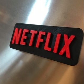 โลโก้ Netflix (ขนาด 160 มม. x 63 มม. x 12 มม.)