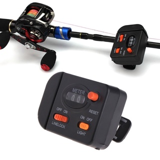 ภาพหน้าปกสินค้าShibel.Portable Fishing Finder Line Length Counter Tool Depth Gauge Tally Tackle ที่เกี่ยวข้อง