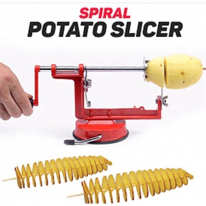 spiral-potato-slicer-เครื่องปั่นมันฝรั่งเกลียวตั้งโต๊ะ