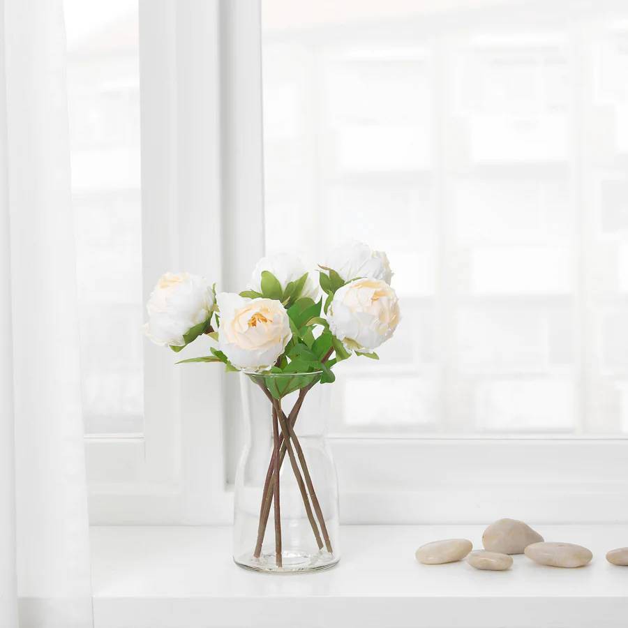 ดอกโบตั๋นปลอม-ดอกไม้ประดิษฐ์-ดอกไม้ประดิษฐ์แต่งบ้าน-แต่งคอนโด-ดอกไม้ประดิษฐ์แต่งร้าน-มี-3-สี-ขาว-ชมพู-ชมพูเข้ม