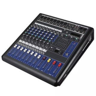 มิกเซอร์ mixer เครื่องเสียง เครื่องผสมสัญญาณเสียง 8 channel รุ่น  EM-801