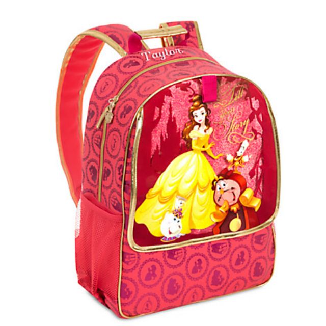 belle-backpack-กระเป๋าเป้-ลายเบลล์-จากการ์ตูน-โฉมงามกับเจ้าชายอสูร-สูง-16-นิ้ว-ไม่มีปักชื่อนะคะ-สินค้าdisney-usa