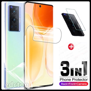 3 in 1 Hydrogel Film On for Vivo X70 Pro Camera Lens &amp; Screen protector flims For Vivo X 70 Pro Protective film