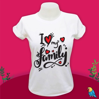 พร้อมส่ง FM009 เสื้อครอบครัว ผ้าTC Comb นุ่มสบาย