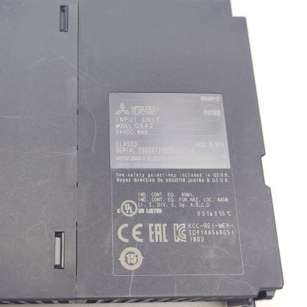 พร้อมส่ง-qx42-dc-input-module-การ์ดอินพุต-สเปค-dc24v-4ma-mitsubishi-66-001-665