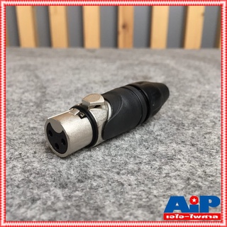 CANNON XLR ตัวเมีย AXX3F AMPHENOL ของแท้ AXX-3Fแคนนอนตัวเมีย สำหรับเข้าหัว สายสัญญาณ AXX 3 F เอไอ-ไพศาล