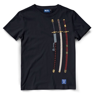 Dextreme เสื้อยืดวันพีซ ลาย Sword of โซโล Zoro DOP-612 มี สีดำ และ สีเทา