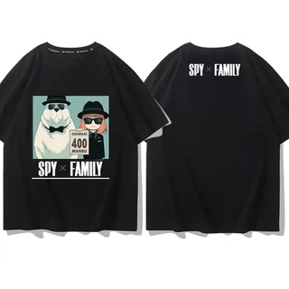 ♈✱✸Anya Smug SPY x FAMILY Tshirt Harajuku Streetwear Tops O Neck Japanese Anime Women/Mens T-shirt 100% Cotton Manga Car