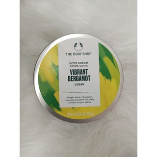 THE BODY SHOP VIBRANT BERGAMOT BODY CREAM 200ML