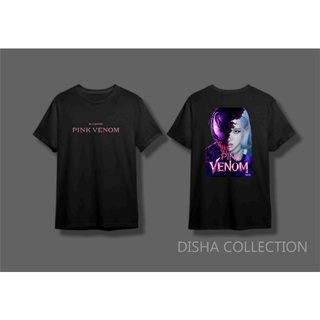 เสื้อยืดคอกลมเสื้อเชิ้ต Blackpink PINK VENOMS-4XL