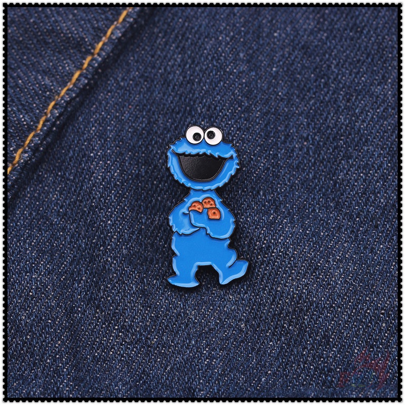 เข็มกลัด-ลายการ์ตูน-sesame-street-series-03-เข็มกลัดแฟชั่น-doodle-enamel-pins-สําหรับติดกระเป๋าเป้สะพายหลัง-1-ชิ้น