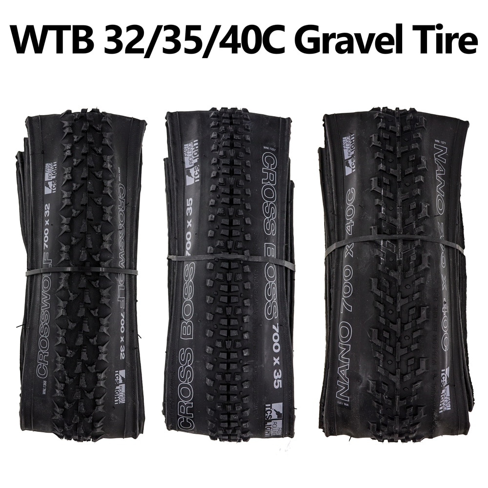 Wtb 700C TCS Gravel tyre CROSSWOLF 32C/CROSS BOSS 35C/NANO 700 40C