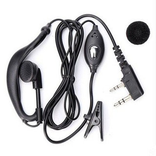 BAOFENG หูฟังเดิมใช้สำหรับ A58S/C50/UVS9//UV-5R/BF-888S walkie talkie และอื่นๆ (ปลั๊ก K)