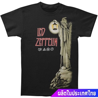 เสื้อยืดผ้าฝ้ายพิมพ์ลายขายดีเสื้อยืดคอกลมcrew neckผู้ชาย Led Zeppelin - Hermit - Adult T-Shirt discount เสื้อยืดผ้าฝ้ายS