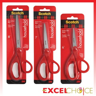 ภาพหน้าปกสินค้าสก๊อตช์ กรรไกรงานทั่วไป (6\" 7\" 8\") กรรไกร Scotch 3M scissor CAT1406 CAT1407 CAT1408 ซึ่งคุณอาจชอบสินค้านี้