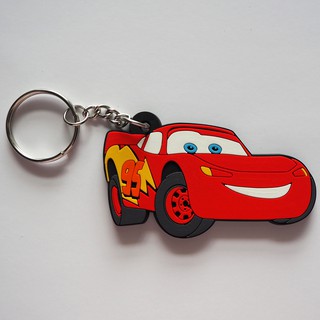 พวงกุญแจยาง Lightning McQueen ไลท์นิ่ง แม็คควีน