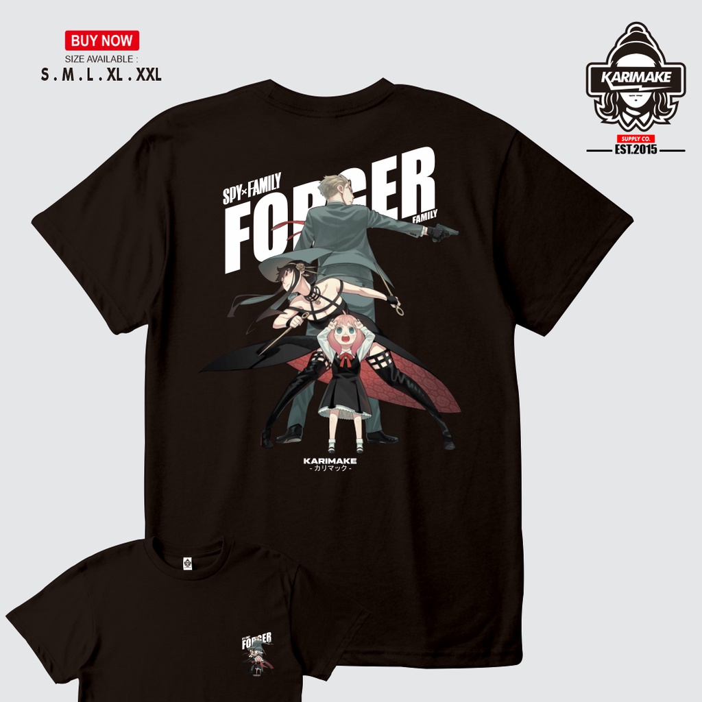 เสื้อยืด-ลายการ์ตูนอนิเมะ-spy-x-family-forger-family-v2-สําหรับครอบครัว