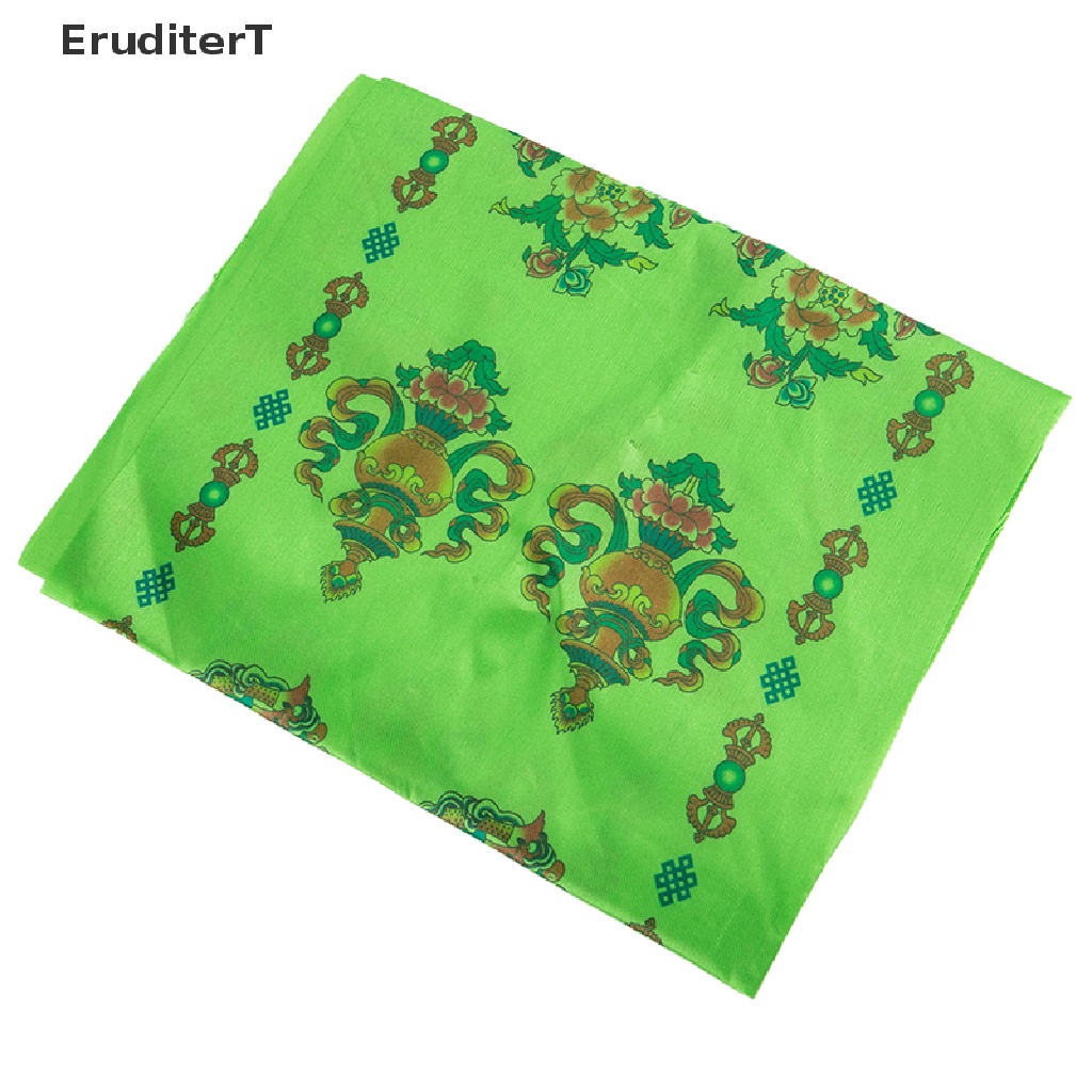 eruditert-ธงสวดมนต์-สีสันสดใส-เครื่องประดับทิเบต-ริบบิ้นพิมพ์ลายมงคล