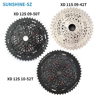 Sunshine XD เฟืองหลังจักรยานเสือภูเขา 12 ความเร็ว 9-50T 10-52T สําหรับ SRAM GX EAGLE Freewheel