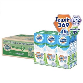 สินค้า [ขายยกลัง] Foremost นม UHT 225 มล. รสหวาน (6 กล่อง x 6 แพ็ค) 36 กล่อง