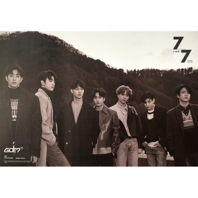 โปสเตอร์อัลบั้ม-got7-fly-7for7-present-eyes-on-you-present-you-lullaby-jus2-spinning-top