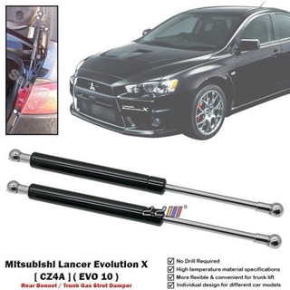 [Aluminium] โช๊คอัพสปริงฝากระโปรงหลัง แบบอลูมิเนียม สําหรับ Proton Inspira Mitsubishi Lancer Evo10