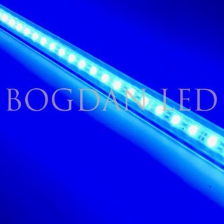 LED Rigid Strip 5050 1M/72LED 12V 18W Blue ไฟเส้นอลุมิเนียม แอลอีดีไฟเส้นสำหรับตกแต่ง 72LED/1M 18W/1M Grad A