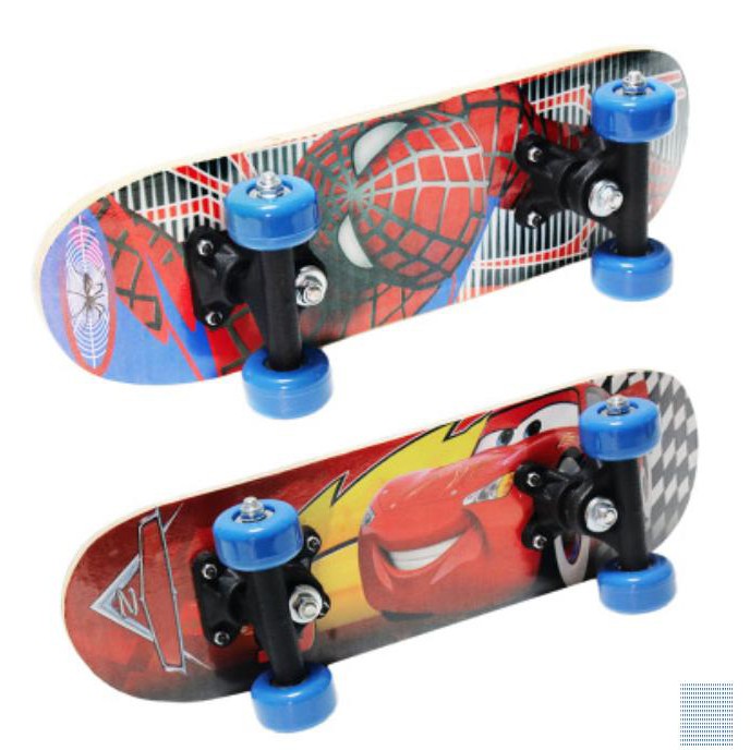 bkk-home-สเก็ตบอร์ด-สำหรับเด็ก-skateboard-สำหรับผู้เริ่มเล่น-ลายspiderman-สำหรับอายุ-2-6ปี-ขนาด60cm-bkkhome