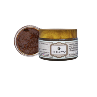 PLEARN สครับสมุนไพรขัดผิวมะขามผสมน้ำมันมะพร้าว 150 g เนื้อมะขามแท้ๆ [ Scrub ][มาส์กหน้า]