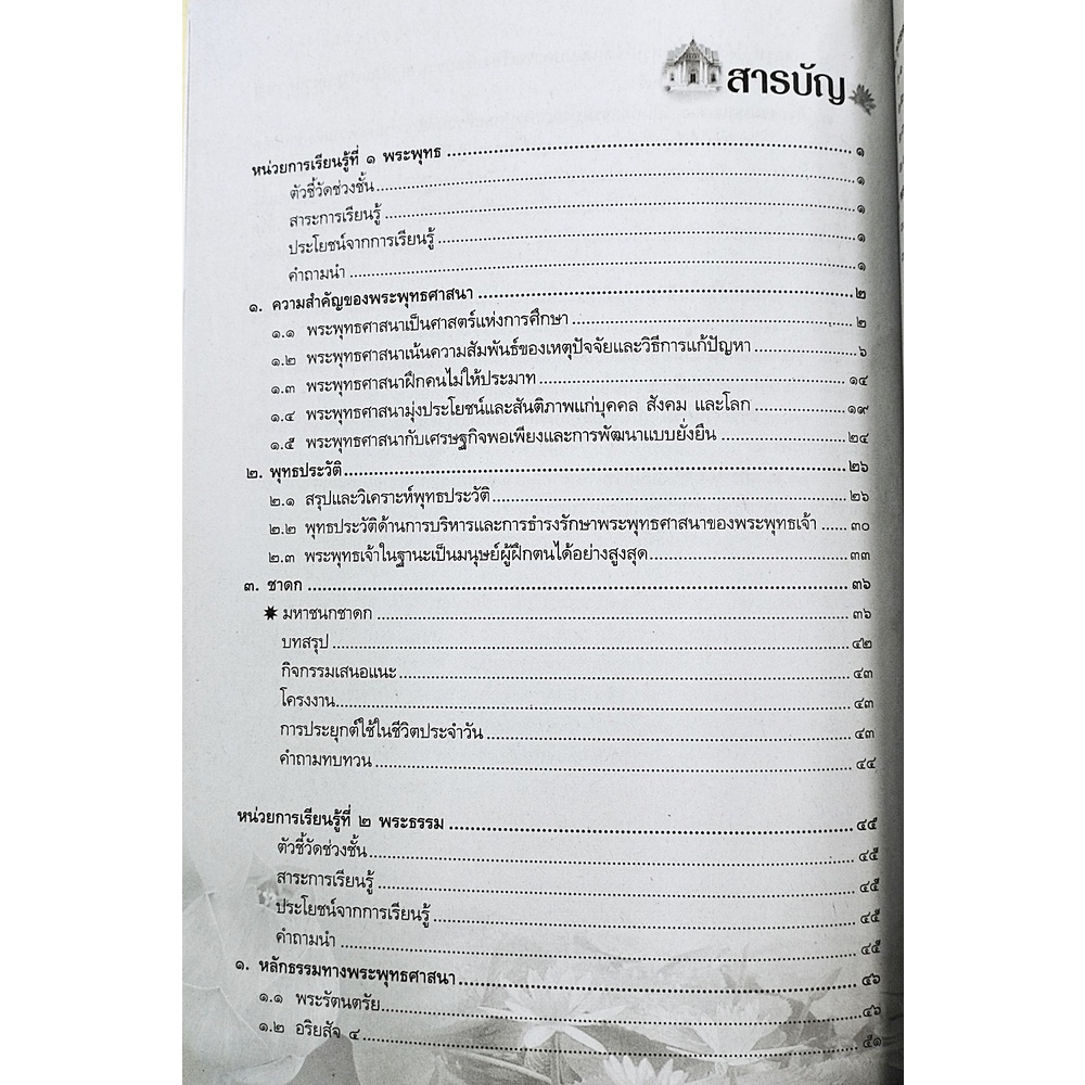 หนังสือเรียนพระพุทธศาสนา3-ม-4-6-9789741863921-วัฒนาพานิช-วพ