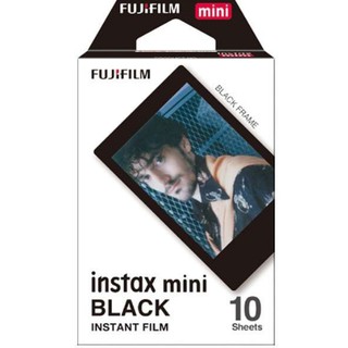 ภาพขนาดย่อของภาพหน้าปกสินค้าFujifilm Instax film - Black ฟิล์มโพราลอยด์ จากร้าน studio_online บน Shopee