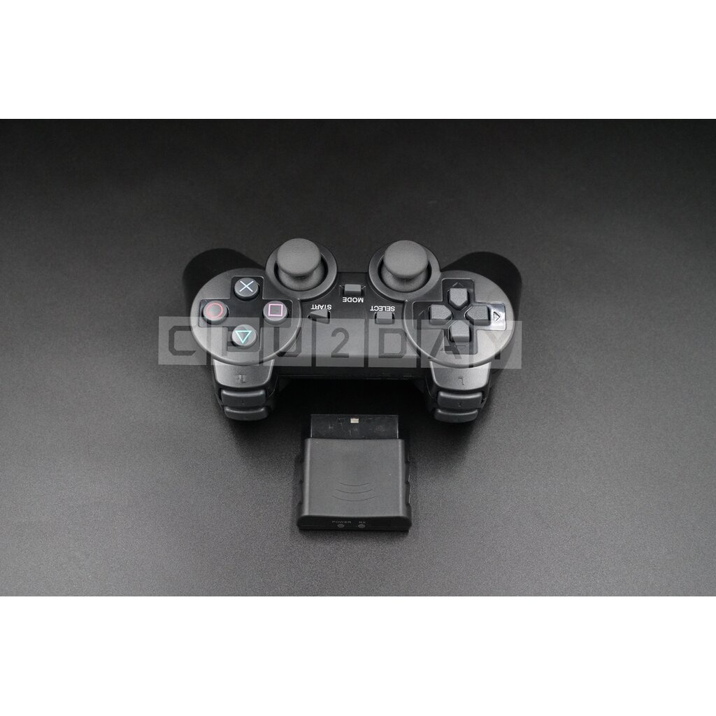 ps2-จอยเกมส์-ไร้สาย-จอยแบบไร้สาย-ps2-joystick-ส่งเร็ว-ประกัน-cpu2day