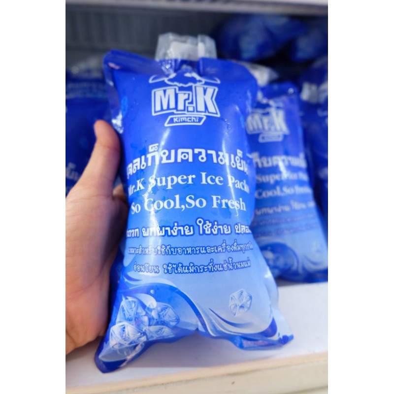 ภาพสินค้าMr.K Super Ice Pack เจลเก็บความเย็น เจลเย็น เจล (เติมน้ำแล้ว แช่แข็งส่งไปให้) 400 ml จากร้าน mr.k_kimchi บน Shopee ภาพที่ 4