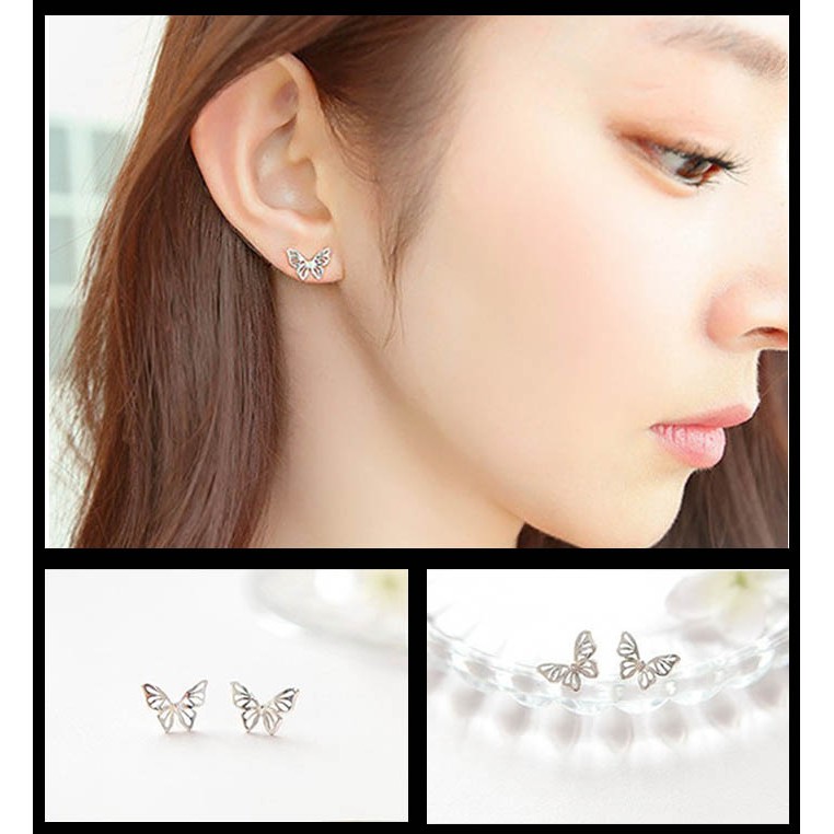 ต่างหูสตั๊ด-ต่างหูแบบเจาะ-ต่างหูแป้น-minimal-ต่างหูแฟชั่น-น่ารัก