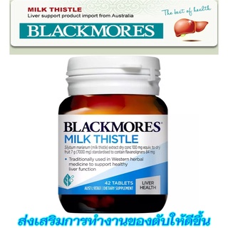 Blackmores Milk Thistle Digestive Health 42 Tablets แบล็คมอร์ส ล้างตับ ดีท็อคตับ วิตามินบำรุงตับ 42 เม็ด ฉลากออสเตรเลีย