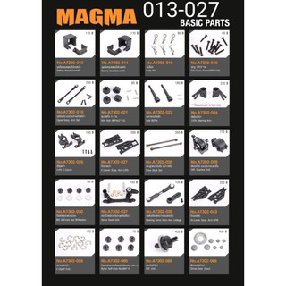 อะไหล่KASEMOTO/MAGMAรหัส7302เบอร์13-เบอร์27