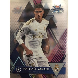2019-20 Topps Crystal UEFA Champions League Real Madrid