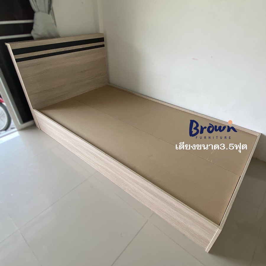 เตียงนอน-เตียงนอนไม้-เตียงไม้-3-5-5-และ6ฟุต-bd05-สินค้าพร้อมส่ง-brownfurniture