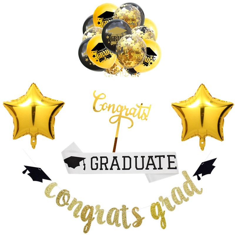 set-of-20-graduation-ceremony-decoration-congrats-grad-congratulation-sash-balloon-cake-decoration