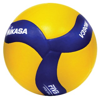 ภาพขนาดย่อของภาพหน้าปกสินค้าMIKASA มิกาซ่า วอลเลย์บอลหนัง Volleyball PVC 5 th V390W(650) แถมฟรี ตาข่ายใส่ลูกฟุตบอล +เข็มสูบลม จากร้าน landcosport บน Shopee