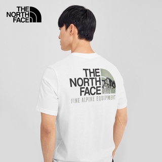 Thenorthface North เสื้อยืดลําลองสําหรับผู้ชายแขนสั้นใหม่