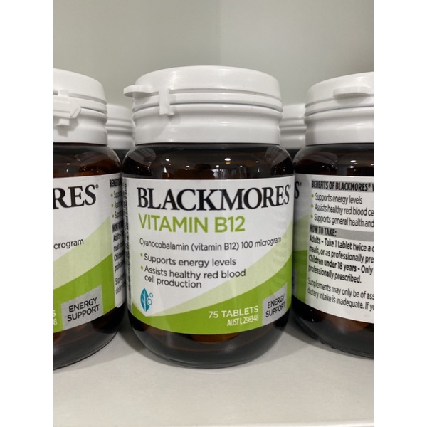 ภาพหน้าปกสินค้าร้านคนไทย  Blackmores VitaminB12 (100mcg) จากร้าน littleeye.vitamin บน Shopee