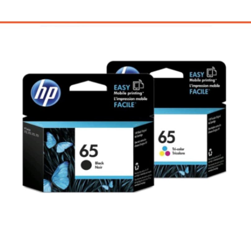 ตลับหมึก HP 65ดำ HP65สี ของแท้100% | Shopee Thailand