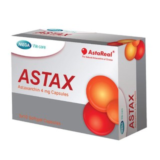 ภาพหน้าปกสินค้าMega We Care Astax 30เม็ด ผลิตภัณฑ์เสริมอาหารแอสตาแซนธิน ที่เกี่ยวข้อง