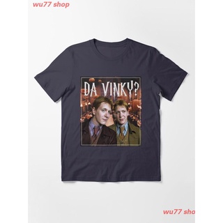 New Da Vinky ? Essential T-Shirt เสื้อยืด ดพิมพ์ลาย ดผ้าเด้ง คอกลม cotton แฟชั่น discount Unisex