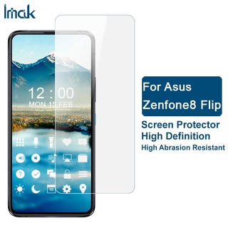 ฟิล์มนาโน กันรอยหน้าจอ แบบนิ่ม บางพิเศษ กันระเบิด สําหรับ ASUS Zenfone 8 Flip ZS672KS